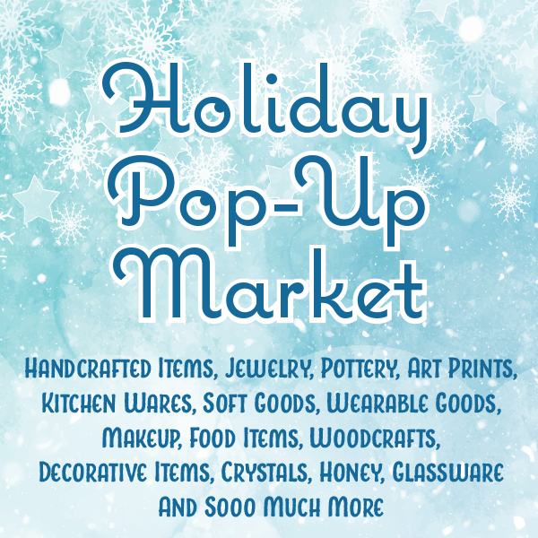 Holiday Pop Up Market at The Birdcage at 25 Central Street Windsor CT